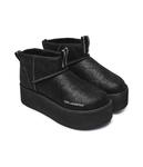 Термосапоги кожаные Karl Lagerfeld, черный - фото 3