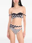 Бикини в горох Amir Slama, черный - фото 5