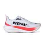 DEERWAY Беговые кроссовки Unisex Low top белые красные - фото 4