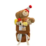 Очаровательный мишка букет кукла Handsome - фото