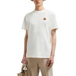 Футболка с логотипом Moncler, белая - фото 5