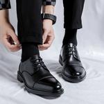 Мужские черные туфли Product B - фото 2