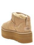 Ботинки на платформе UGG Classic Ultra Mini, бежевый - фото 3