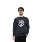 Толстовка унисекс черная Evisu, черный - фото 3