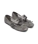 Шерстяные балетки Guess, серый - фото 3