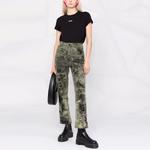 Футболка с принтом логотипа MSGM, черный - фото 4