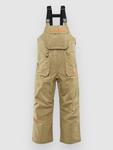 Штаны для сноуборда ThirtyTwo Basement Bib Pants, khaki - фото