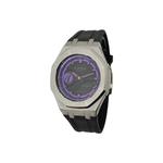 Часы Casio G-Shock Analog-Digital 2100 Series, арт. GA-2100-1A, черный/серебро - фото