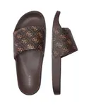 Токийские тапочки Guess, коричневый - фото 4