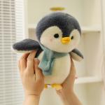 Плюшевая игрушка пингвин коала, высота 25 см BANLI, серый - фото 8