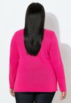 Джемпер Ulla Popken PULLOVER, Pink - фото 2