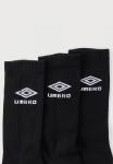 Носки Umbro LOGO UNISEX 3 PACK, Black - фото 2