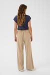 Широкие брюки Kaffe KAlauren, Chamois - фото 4