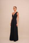 Комбинезон WAL G. FLEUR ONE SHOULDER , Navy Blue/Dark Blue - фото