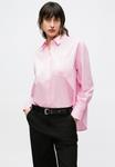 Блуза DESIGNERS REMIX CLAIRE OVERSIZED SHIRT, Pastel Pink/Light Pink - фото 5