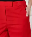 Шерстяные брюки tilda2 Straight fit Boss, красный - фото 4