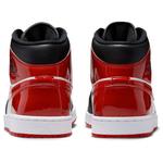 Кроссовки Air Jordan 1 Mid 'Bred Toe' - фото 3