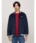 Бомбер Regular fit Tommy Jeans, синий - фото