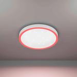 Потолочный светильник Eglo, 42x7 см, белый - фото 2