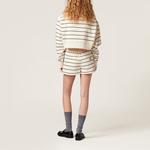 Рубашка поло женская бежевая Miu Miu - фото 3