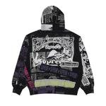 Толстовка Supreme Collage Zip Up Hooded Sweatshirt, черный - фото 2