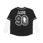 Aape Bape X 9090 Layered Baseball Shirt - фото 3