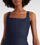 Джинсовое платье-бюстье La Robe De-Nîmes Spoglio Jacquemus, темно-синий - фото 4