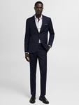 Блейзер Milan Slim Fit Mango, Navy - фото 2