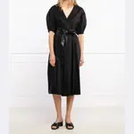 Платье с поясом Twin-Set, черный - фото