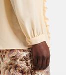 Крепдешиновая рубашка Valentino, Betulla - фото 5