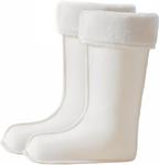 Ботинки Reyox Women Replacement Liners for Boots Rainboots, Cozy Boot Liners for Insulating Winter, 13.0 Inch High White 1 - фото