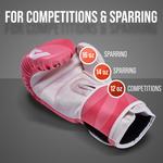 APOLLO Боксерские перчатки Champion - розовые/белые - 14 унций - фото 2