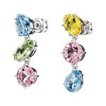 Серьги-гвоздики Gema Drop Swarovski - фото 5