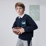 Детская толстовка Lee, серый - фото 6