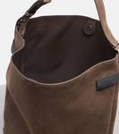 Сумка через плечо из замши Brunello Cucinelli, Torba - фото 3