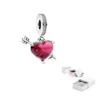 Pandora Стеклянные подвески женские red - фото