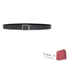 BALLY Кожаный ремень Astory 35, Blue - фото