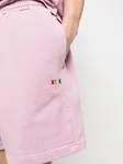 Шорты с вышитым логотипом MSGM, розовый - фото 5