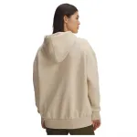 Худи Under Armour Icon Fleece Oversize, бежевый - фото 2