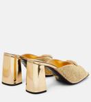 Мюли, украшенные кристаллами Prada, Platino - фото 3