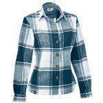 Bluse filzmoos flanell bluse Maul, синий - фото