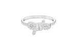 Кольцо с бантом Lifelong Bow Rings Swarovski - фото 5