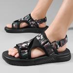 Пляжные сандалии мужские Hla, хаки - фото 11