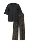 Пижама Ulla Popken, черный - фото