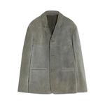 Куртка Lemaire Suede SB Jacket, Pebble Gray - фото