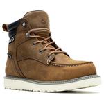 Рабочие ботинки Wolverine 6" waterproof, sudan brown - фото