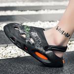 Сабо мужские Caritesport, черный/зеленый - фото 11