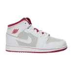 Кроссовки Air Jordan 1 Mid BG 'Hare' 2015, белый - фото