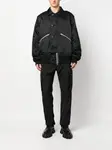 Бомбер на молнии SACAI, черный - фото 2