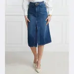 Джинсовая юбка Twin-Set, синий - фото 2